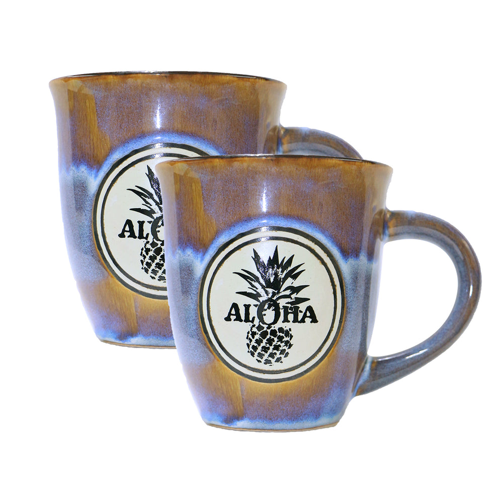MUG CUP : PINEAPPLE 2-Piece Set – Aloha Ave Store - Made