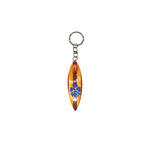 Wood Keychain-Hawaii: Surf Board