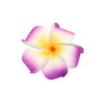 Foam FLOWER PLUMERIA HAIR PIN-2.8 in. (M) Single