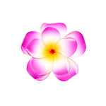 Foam FLOWER PLUMERIA HAIR PIN-Double