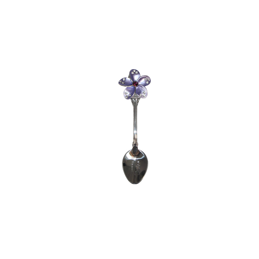 Spoon: Plumeria-Metal Spoon