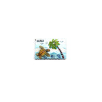 Resin Magnet: Stamp Design-Maui