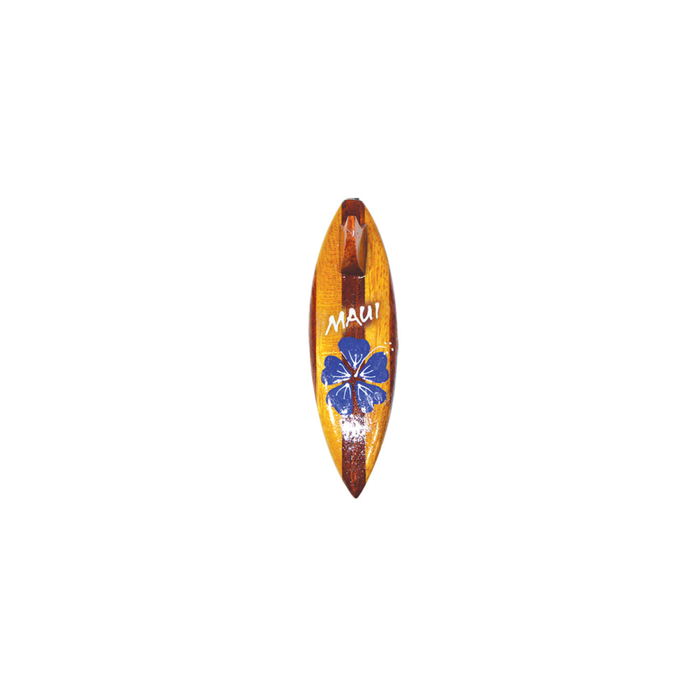 Wood Magnet-Maui: Surfboard