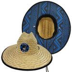 STRAW HAT: BLUE TAPA