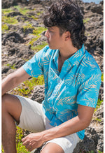 STRETCH SHORT SLEEVE ALOHA SHIRT: PALM BAY