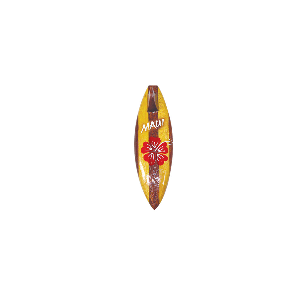 Wood Magnet-Maui: Surfboard
