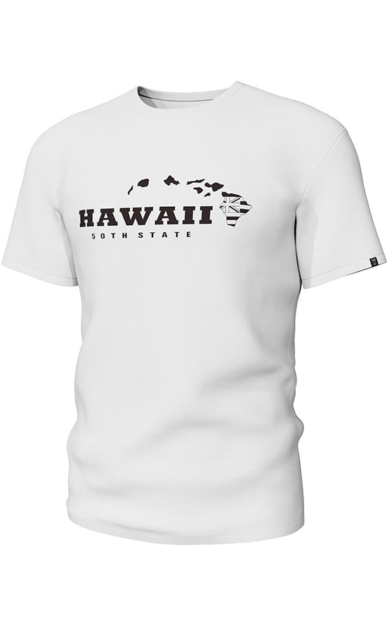 Cool Short Sleeve T-Shirt: 50TH STATE HAWAII