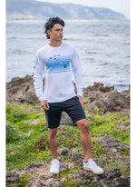 Cool Long Sleeve T-Shirt: STRIPE HI MAP