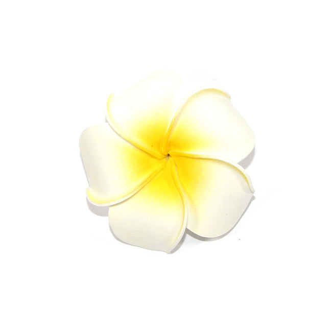 Foam FLOWER PLUMERIA HAIR PIN-BIG