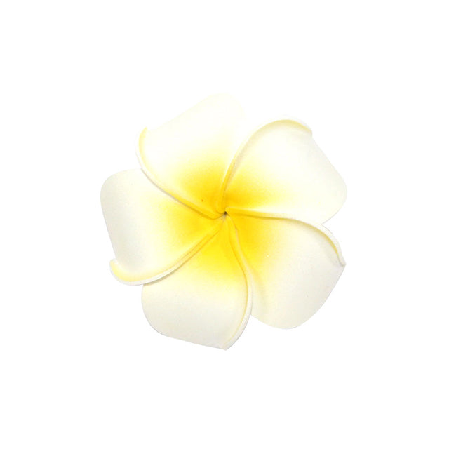 Foam FLOWER PLUMERIA HAIR PIN-2.8 in. (M) Single