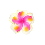 Foam FLOWER PLUMERIA HAIR PIN-Double