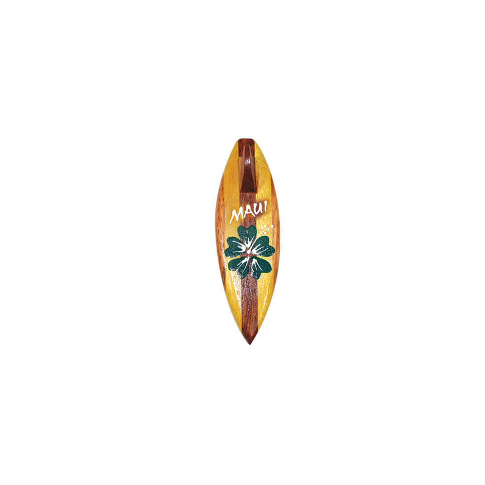 Wood Magnet-Maui: Surfboard
