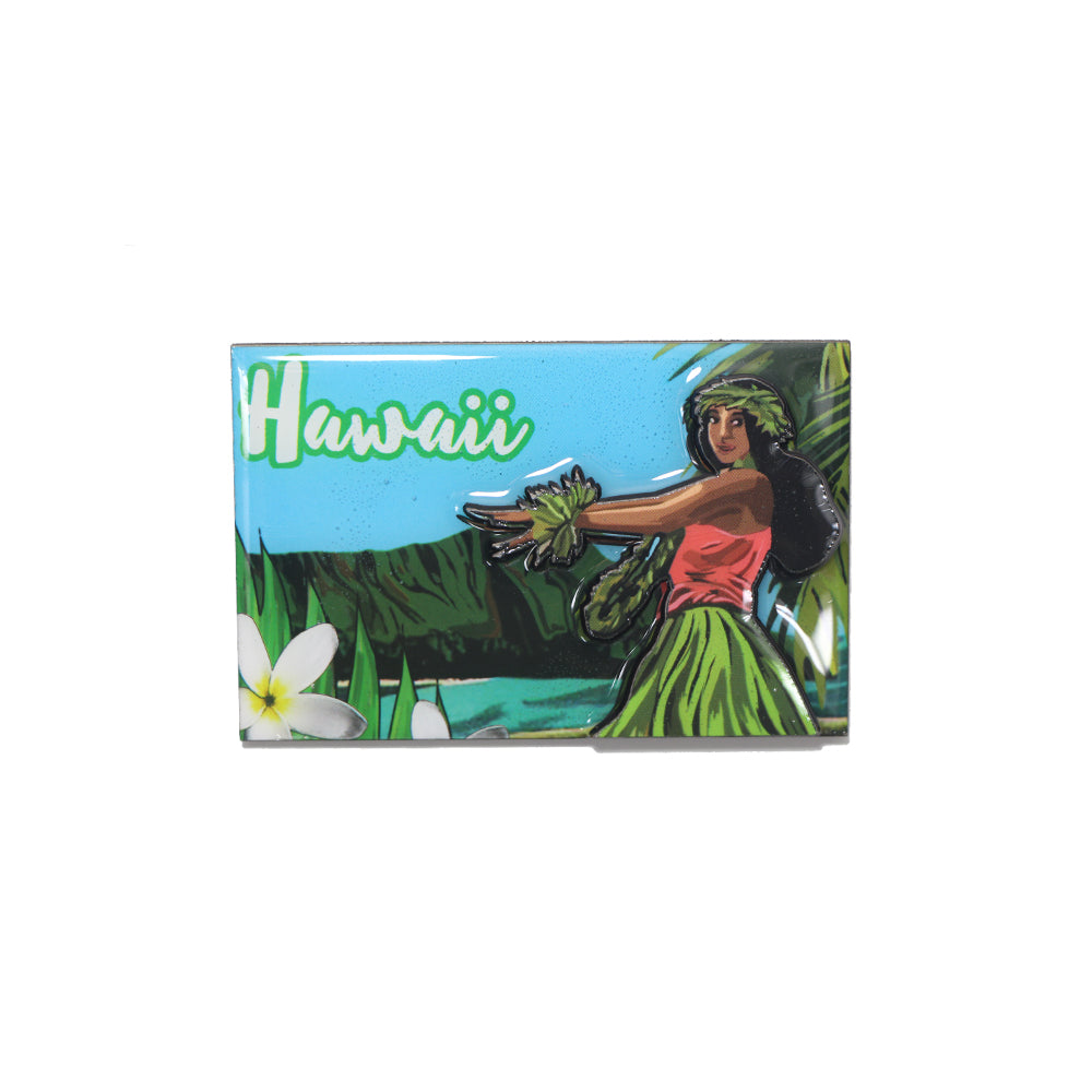 MAGNET-WOOD: Hula Hawaii