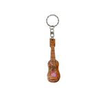 WOOD KEYCHAIN-HAWAII: UKULELE